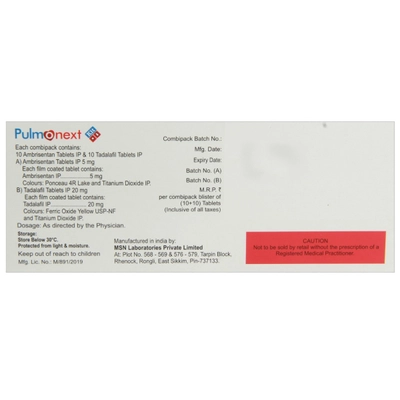 Pulmonext Kit, Pack of 1 TABLET