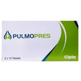 Pulmopres Tablet 15's, Pack of 15 TABLETS