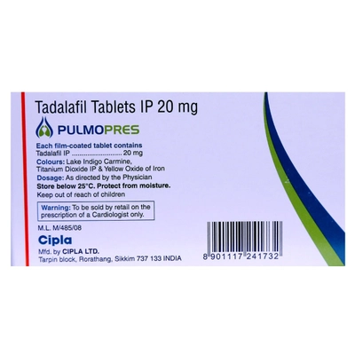 Pulmopres Tablet 15's, Pack of 15 TABLETS