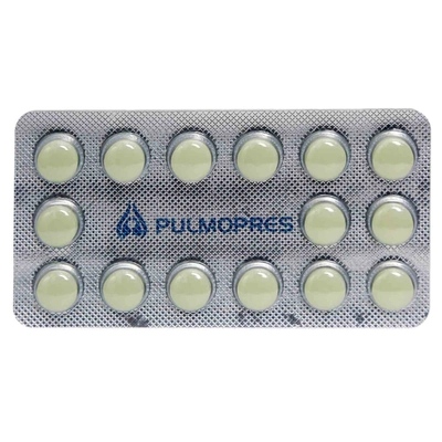 Pulmopres Tablet 15's, Pack of 15 TABLETS