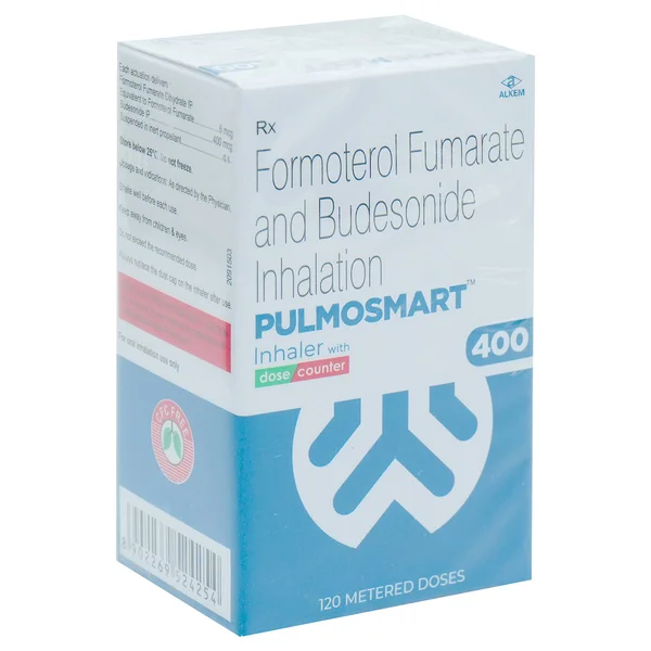 Pulmosmart 400 Inhaler 120 mdi