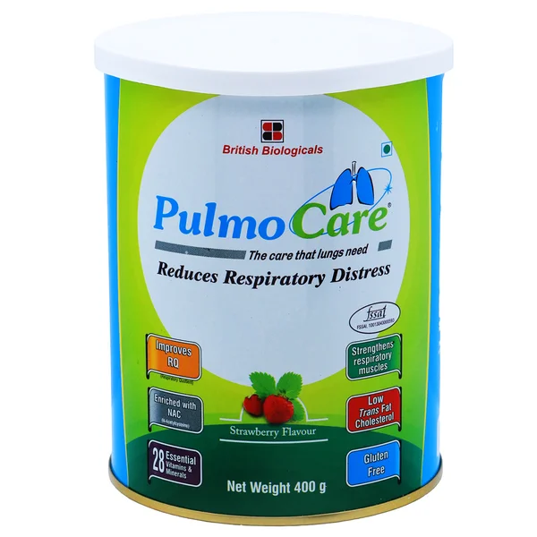 Pulmocare Strawberry Flavour Powder 400 gm