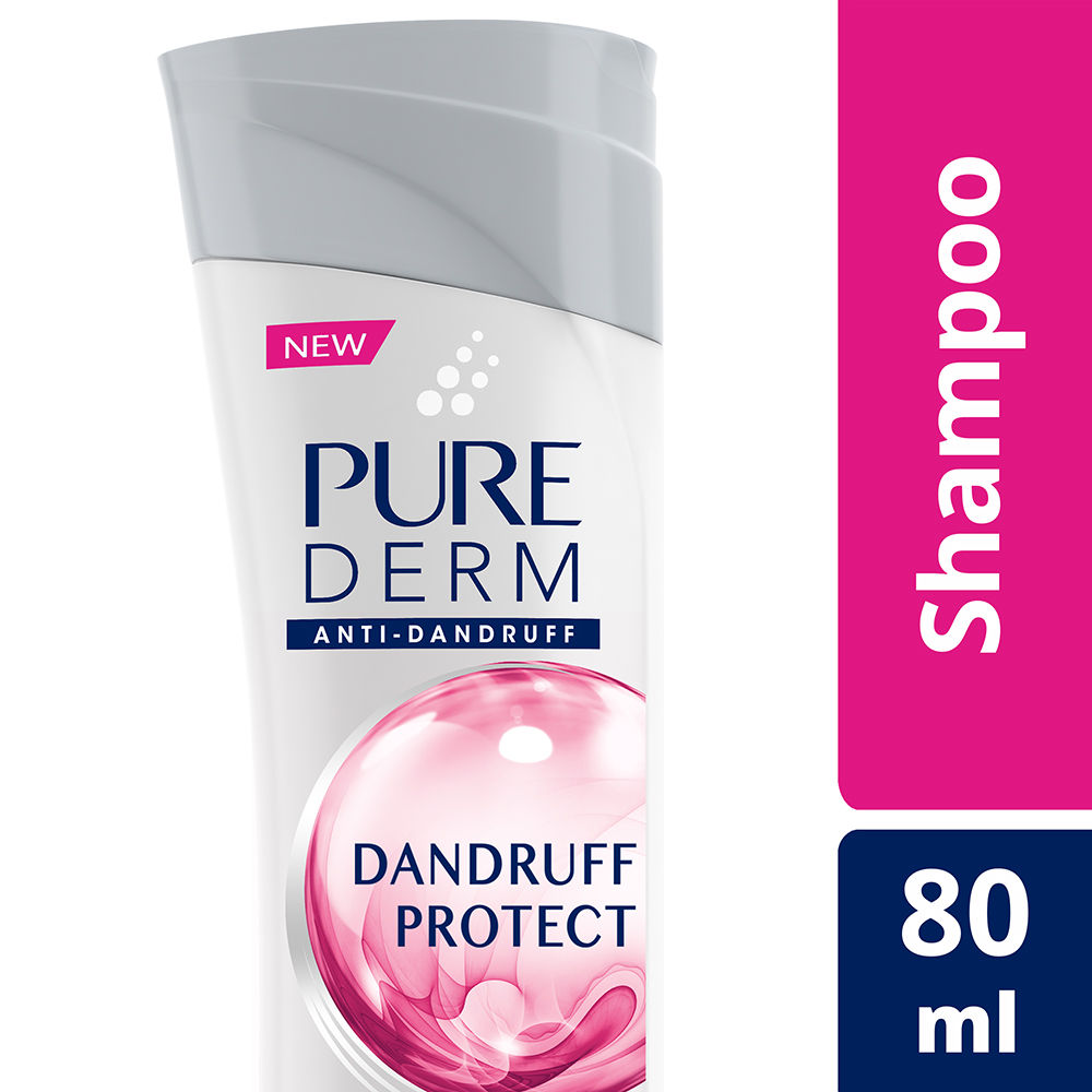 Buy Pure Derm Anti-Dandruff Shampoo, 80 ml Online