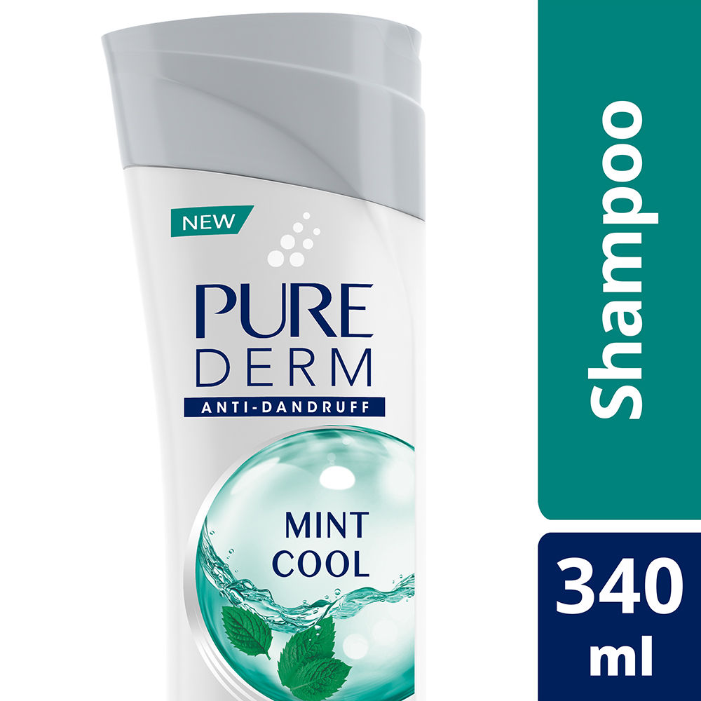 Buy Pure Derm Mint Cool Shampoo, 340 ml Online