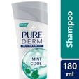 Pure Derm Mint Cool Anti-Dandruff Shampoo, 180 ml