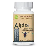 Pure Nutrition Alpha Lipoic Acid 350 mg, 60 Capsules, Pack of 1