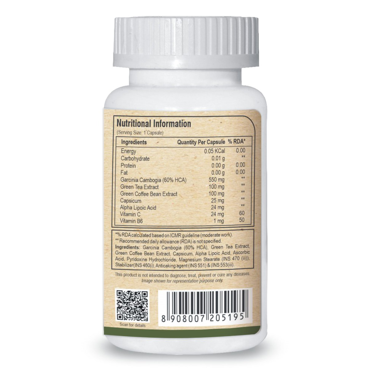 Pure Nutrition Garcinia Cambogia Ultra 875 mg, 90 Capsules, Pack of 1 Pure Nutrition Garcinia Cambogia Ultra 875 mg, 90 Capsules, Pack of 1