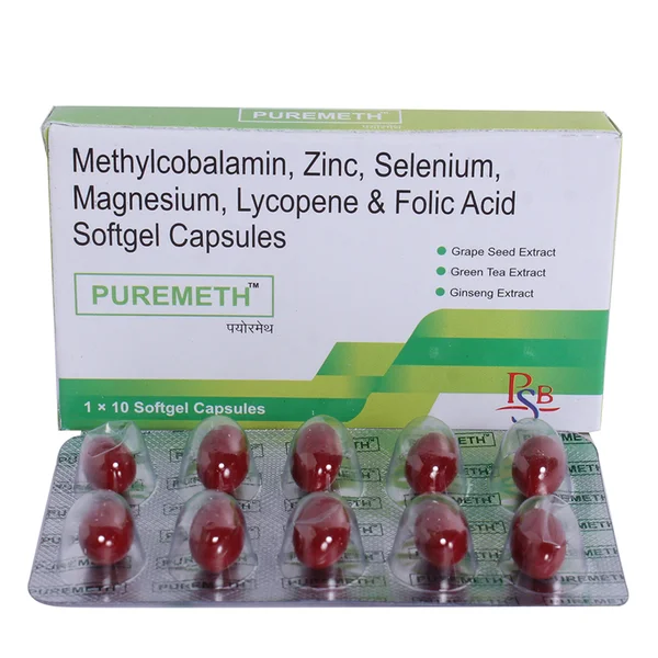 Puremeth Softgel Capsule 10's