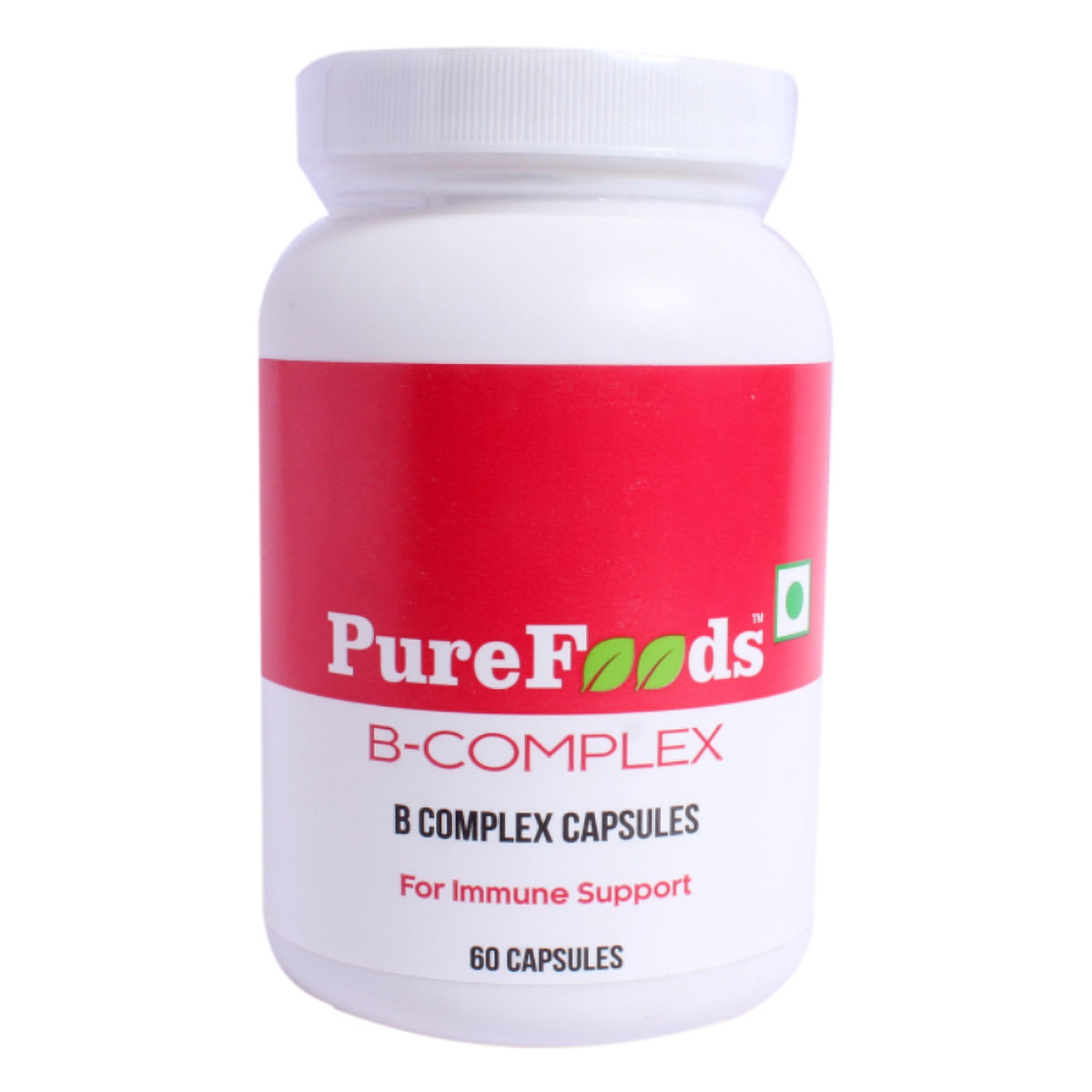 PureFoods B-Complex, 60 Capsules | Uses, Benefits, Price | Apollo Pharmacy