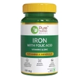 Pure Nutrition Iron with Folic Acid 350 mg, 60 Tablets