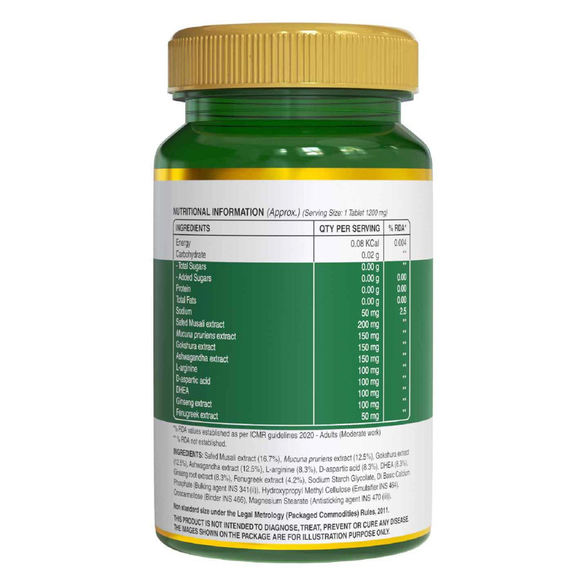 Pure Nutrition Testoboost 1200 mg, 60 Tablets, Pack of 1 Pure Nutrition Testoboost 1200 mg, 60 Tablets, Pack of 1