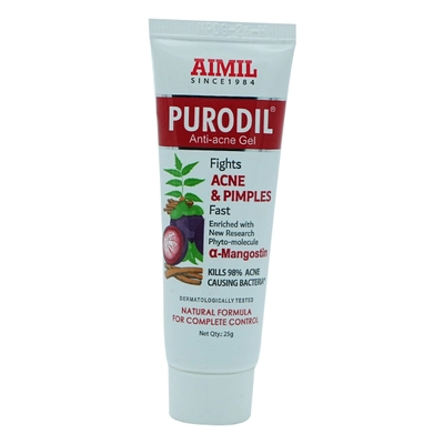 Purodil Anti-Acne Gel 25 gm, Pack of 1