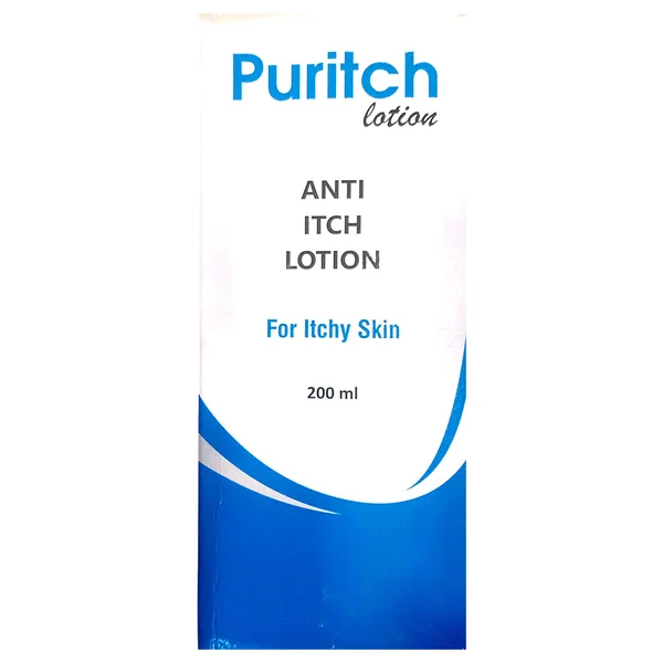 Puritch Anti-Itch Lotion, 200 ml, Pack of 1