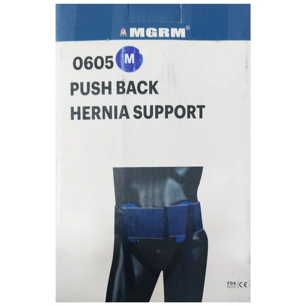 MGRM Push Back Hernia Support Medium 0605, 1 Count, Pack of 1