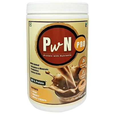 Pwn Pro Chocolate  Powder 400 gm, Pack of 1