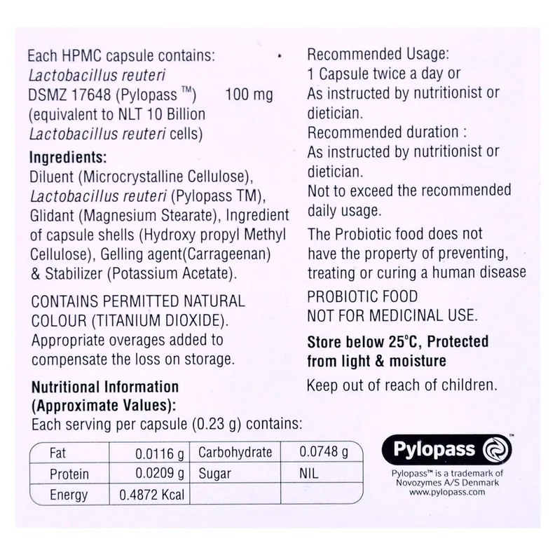 Buy Pyloflush Capsule online | Uses, Side Effects, Price and ...