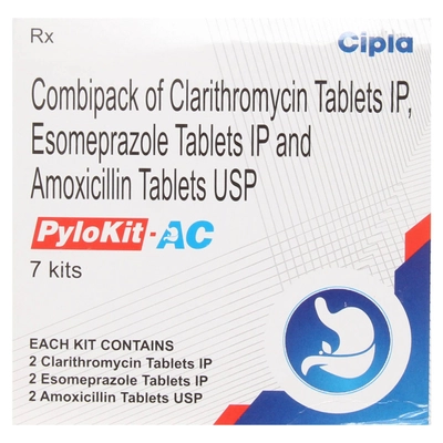 Pylokit Ac Kit Tablet 6's, Pack of 1 TABLET