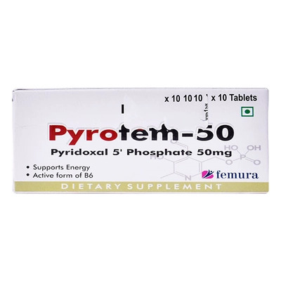 Pyrofem-50 Tablet 10's, Pack of 10 TABLETS