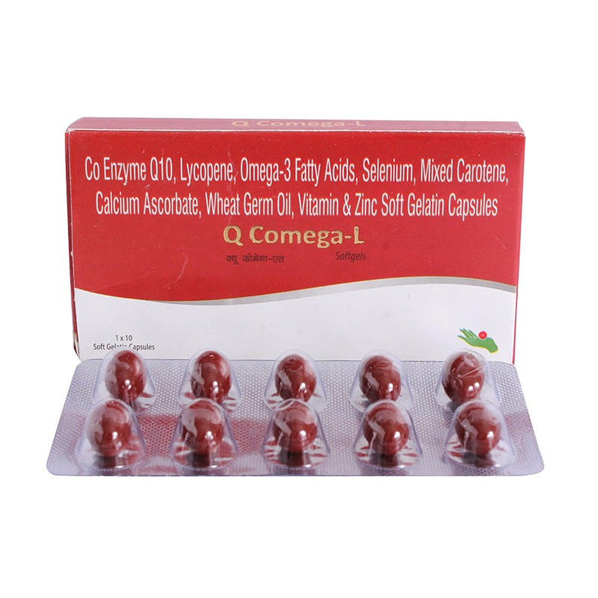 Q Comega L Capsule 10's, Pack of 10 Q Comega L Capsule 10's, Pack of 10