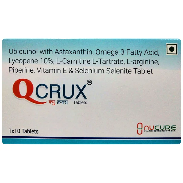 Qcrux Tablet 10's