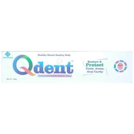 Qdent Tooth Paste 100 gm