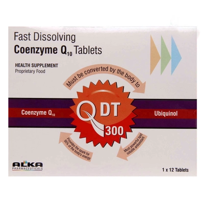 Q DT 300 Tablet 12's, Pack of 12 TABLETS