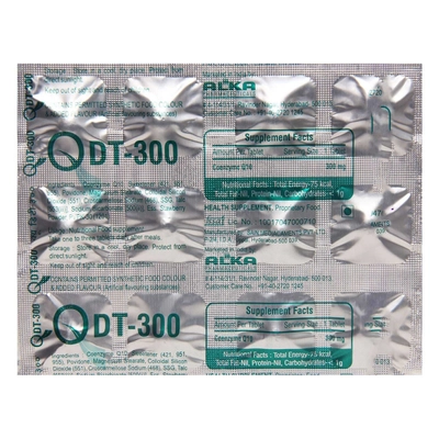 Q DT 300 Tablet 12's, Pack of 12 TABLETS