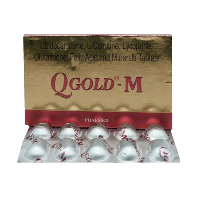 Qgold M Tablet 10's, Pack of 10 TABLETS