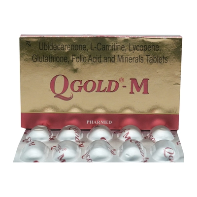 Qgold M Tablet 10's, Pack of 10 TABLETS