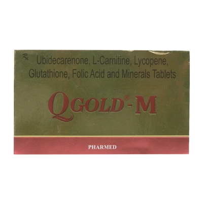 Qgold M Tablet 10's, Pack of 10 TABLETS