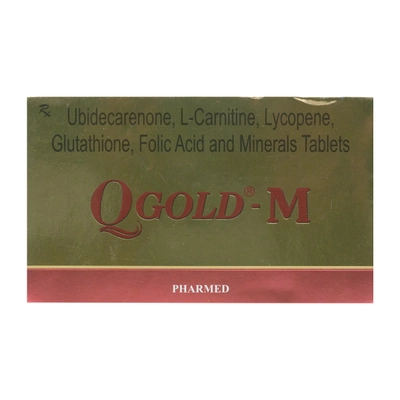 Qgold M Tablet 10's, Pack of 10 TABLETS