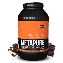 QNT Metapure Zero Carb 100% Pure Whey Isolate Belgian Chocolate Flavour Powder, 2 kg, Pack of 1