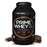 QNT Prime Irish Chocolate Flavour Whey Protein Powder, 2 kg, Pack of 1