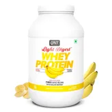 QNT Light Digest Whey Protein Banana Flavour Powder, 908 gm, Pack of 1