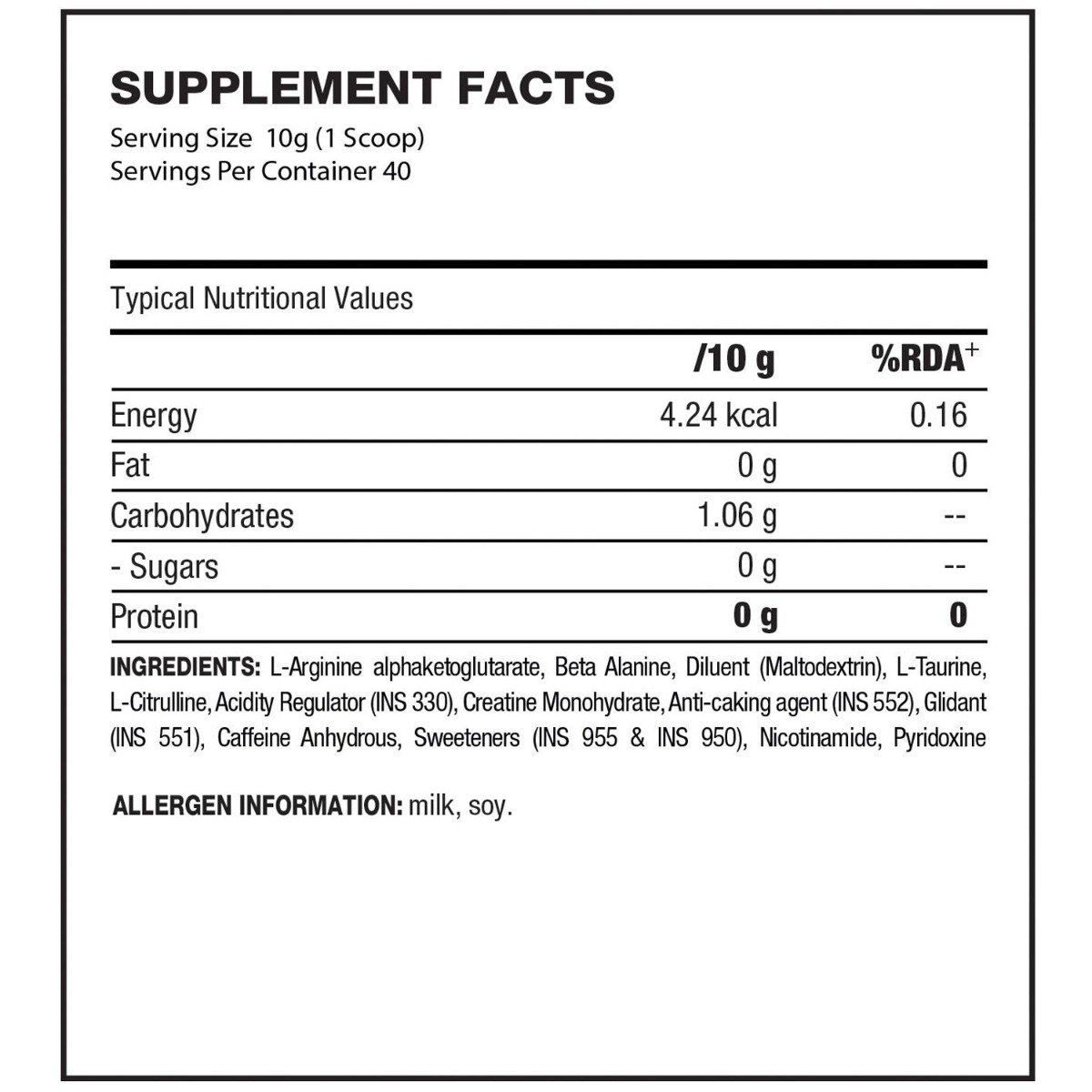 QNT Hydra Vol Pre-Workout Formula Lemon Flavour Powder, 400 gm, Pack of 1 QNT Hydra Vol Pre-Workout Formula Lemon Flavour Powder, 400 gm, Pack of 1