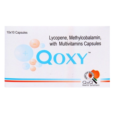 Qoxy Capsule 10's, Pack of 10