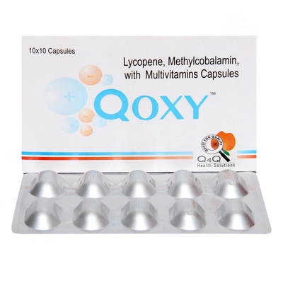 Qoxy Capsule 10's, Pack of 10