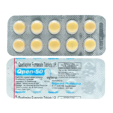 Qpen 50 mg Tablet 10's