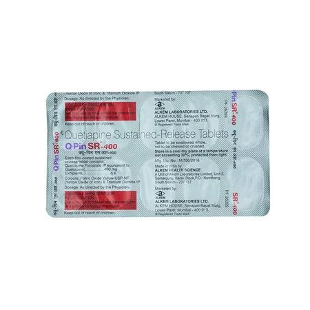 Q-Pin 400 mg Tablet 10's