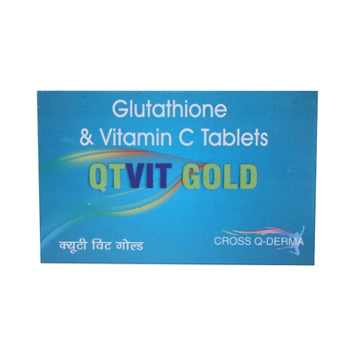 Qtvit Gold Tablet 10's, Pack of 10 TabletS