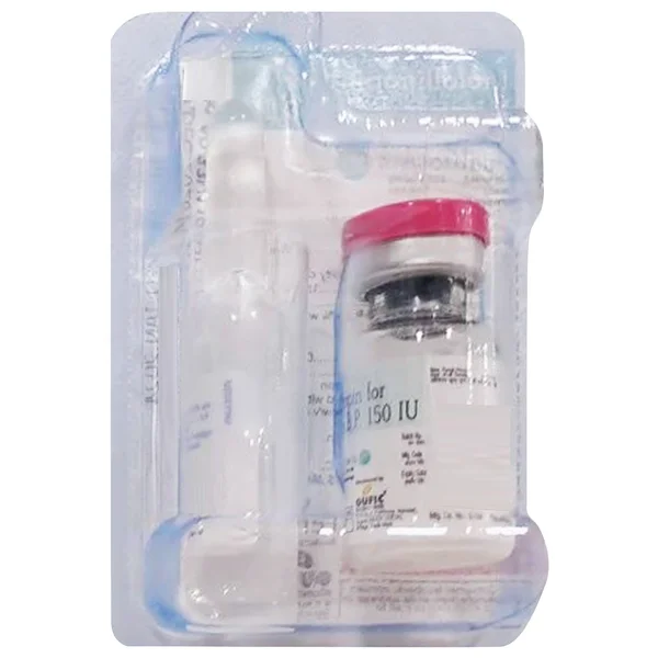 Qualifol-150 IU HP Combipack Injection 1's
