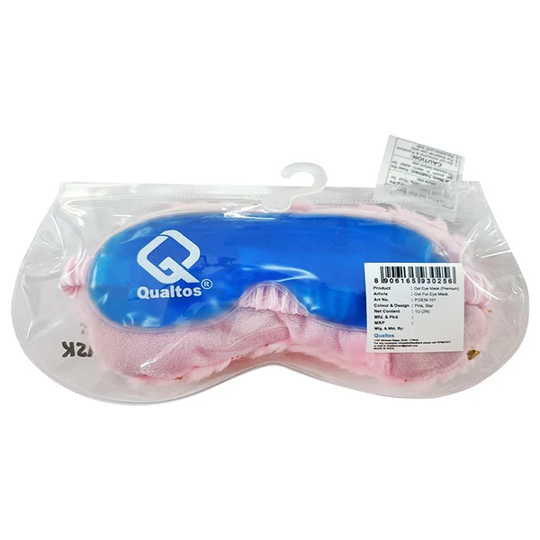 Qualtos Prm Gel Fur Eyemask Pinkstar (Pgem-101), 1 Count