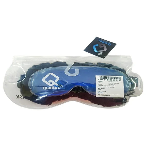 Qualtos Prm Gel Fur Eyemask Blackstar (Pgem-101), 1 Count