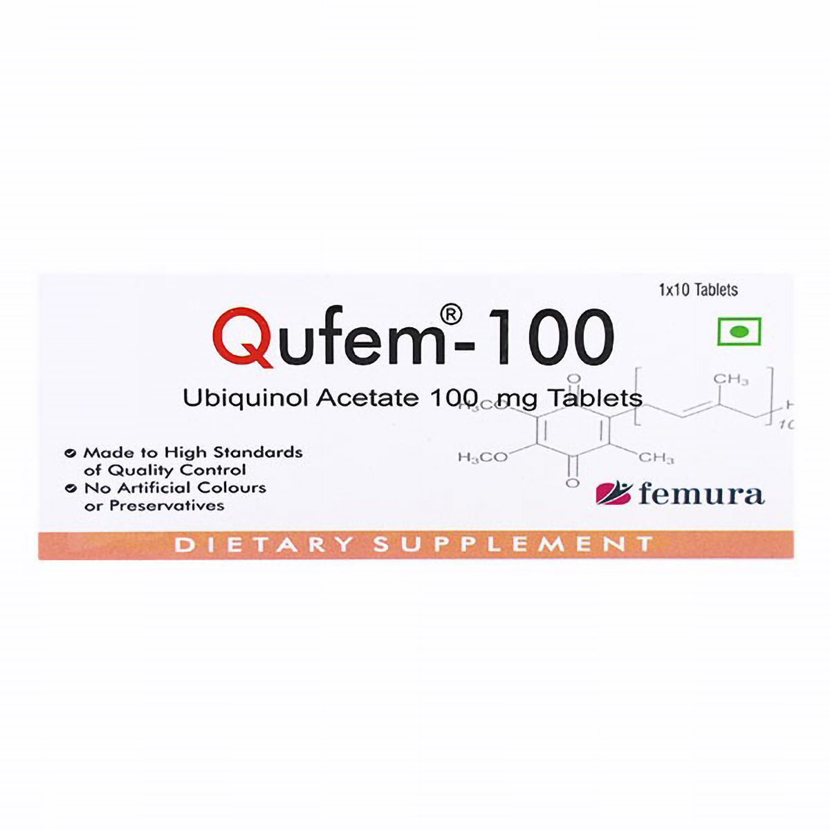 Qufem-100 Tablet 10's, Pack of 10 TABLETS Qufem-100 Tablet 10's, Pack of 10 TABLETS