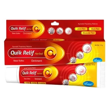 Leeford Quik Relif Herbal Ointment, 15 gm