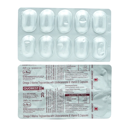 Quobest Capsule 10's, Pack of 10 CAPSULES