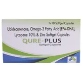 Qure-Plus Softgel Capsule 10'S, Pack of 10 CapsuleS