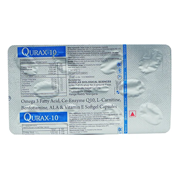 Qurax-10 Softgel Capsule 10's