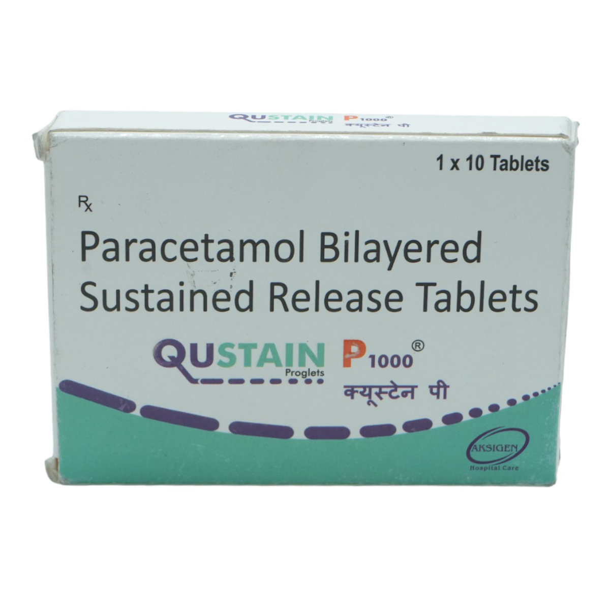 Qustain P 1000 Tablet 10's, Pack of 10 Qustain P 1000 Tablet 10's, Pack of 10