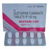 Qutan 100 Tablet 10's, Pack of 10 TABLETS